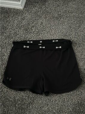Under Armour Black Women's Performance Athletic Shorts